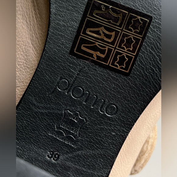 Plomo Tan Soft Taupe Leather Shooties Booties Rare Size 8 - 8.5 /  EU 39 - Picture 11 of 15